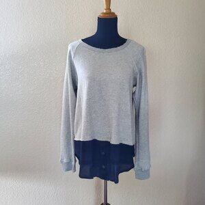 Wilt Sweater Top M Grey New